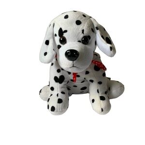Intelex Dalmatian Dog Microwavable Heated and Weighted Plush. Lavender scented.